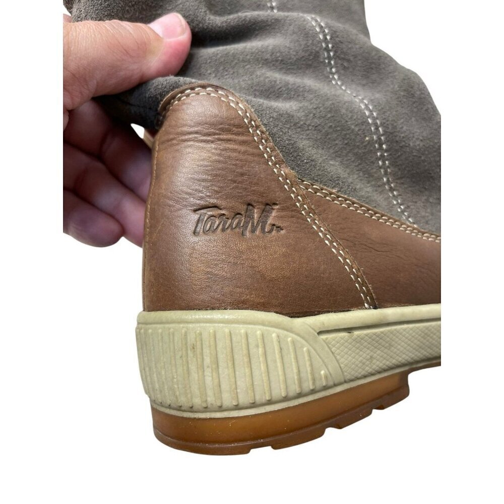 Tara M Combat Fashion Cozy Boots Women's Size US 8 Waterproof - Picture 4 of 8